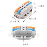 Wire Splice Connectors,For 4mm²,02 03 04 05 06,08,09~20 Pins